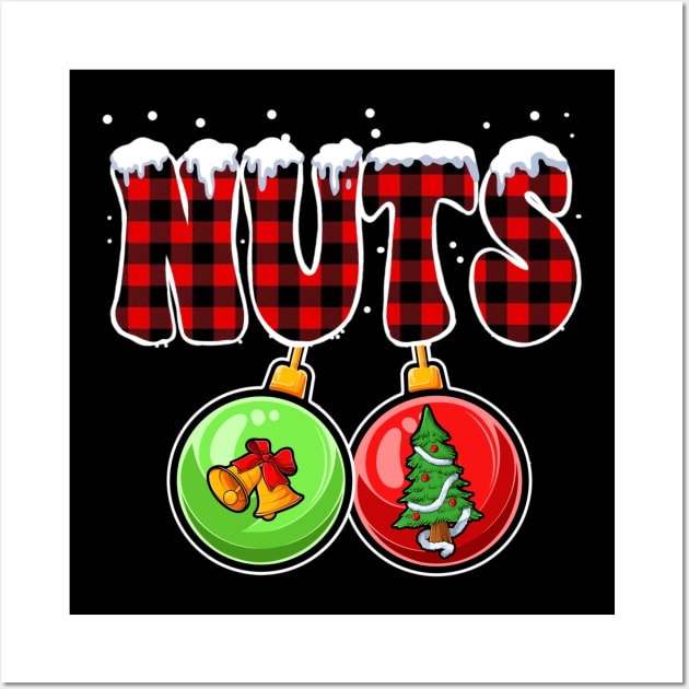 Chest Nuts Christmas Matching Couple Chestnuts Wall Art by fenektuserslda